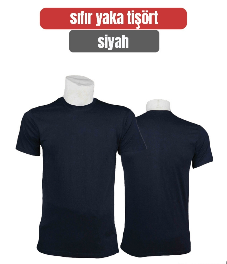 Sıfır Yaka Tişört