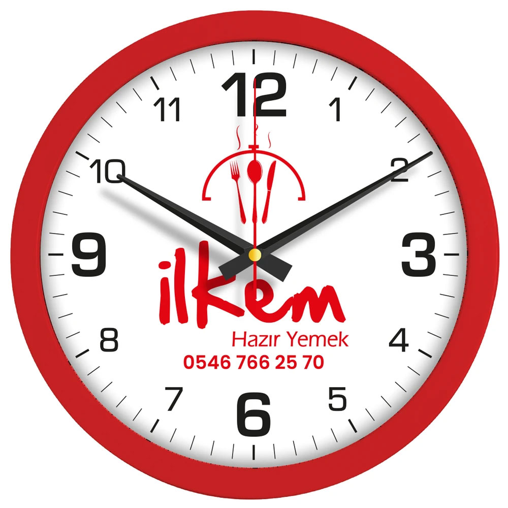 V30-333-K Plastik Duvar Saati