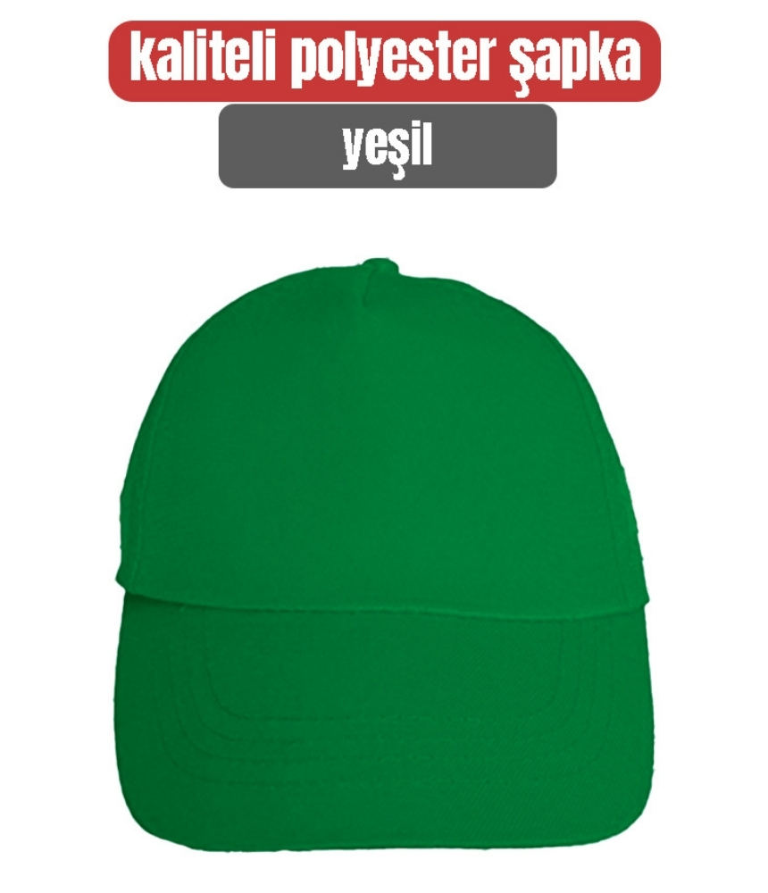 Güneşlik Şapka Kaliteli Polyester