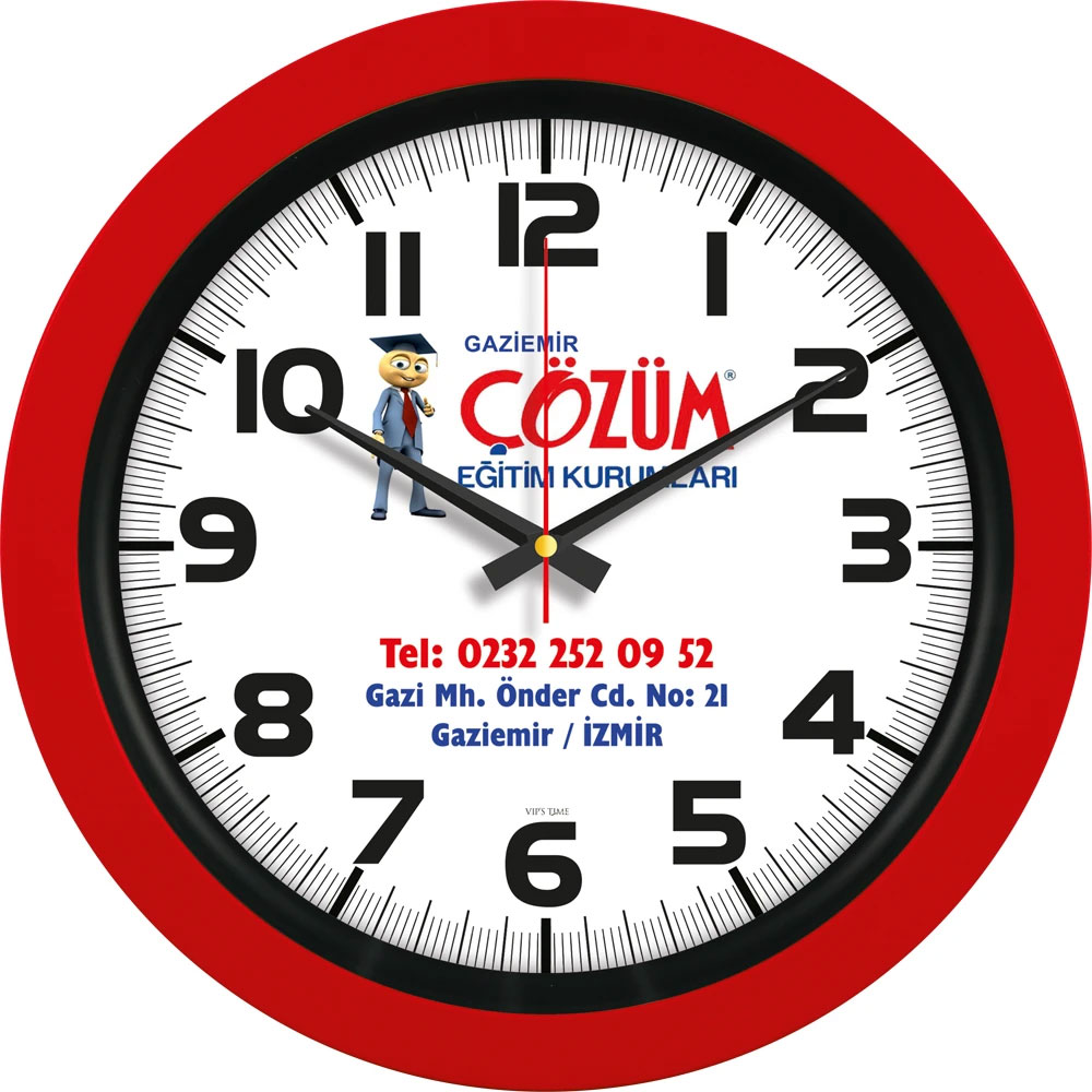 V30-346-K Plastik Duvar Saati